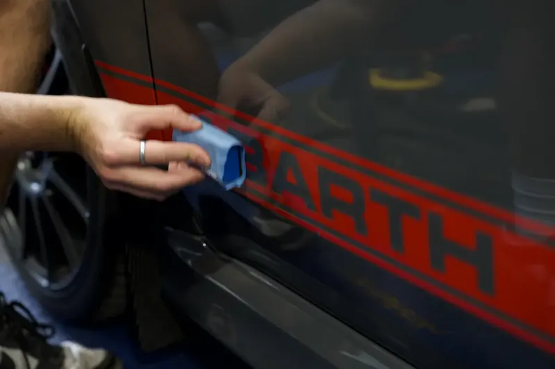 Ceramic coating application on corrected paint Shropshire